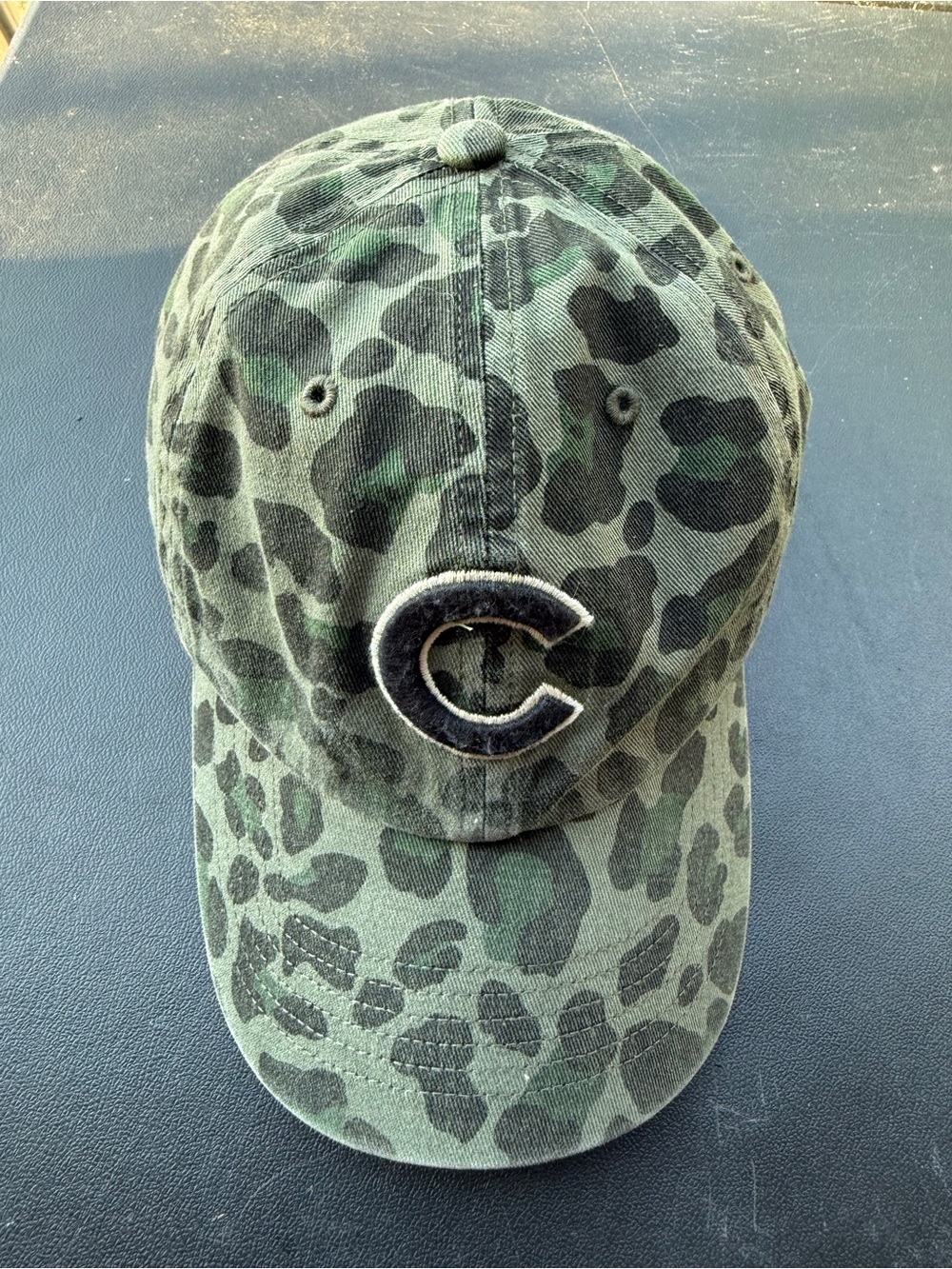 Chicago Cubs 47 green camouflage baseball
